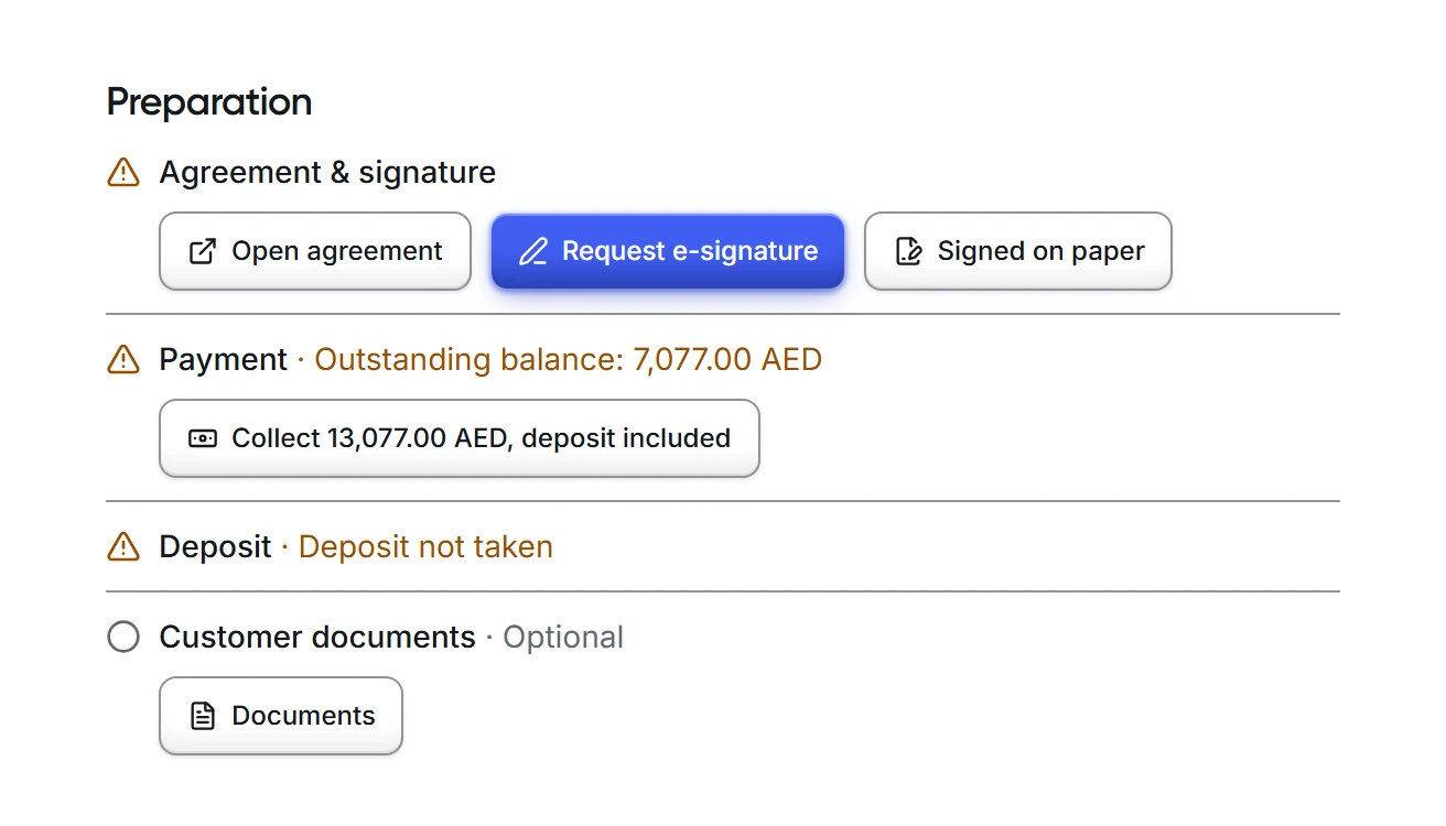 ifaha — the handover checklist of a deal